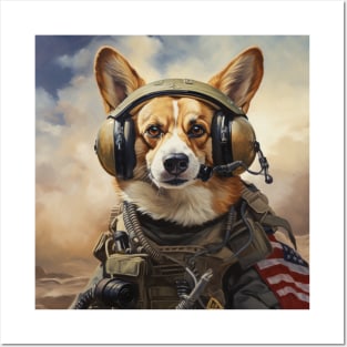 Tactical Corgi Posters and Art